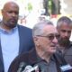 Robert DeNiro speaks outside the courthouse at Trump's trial.