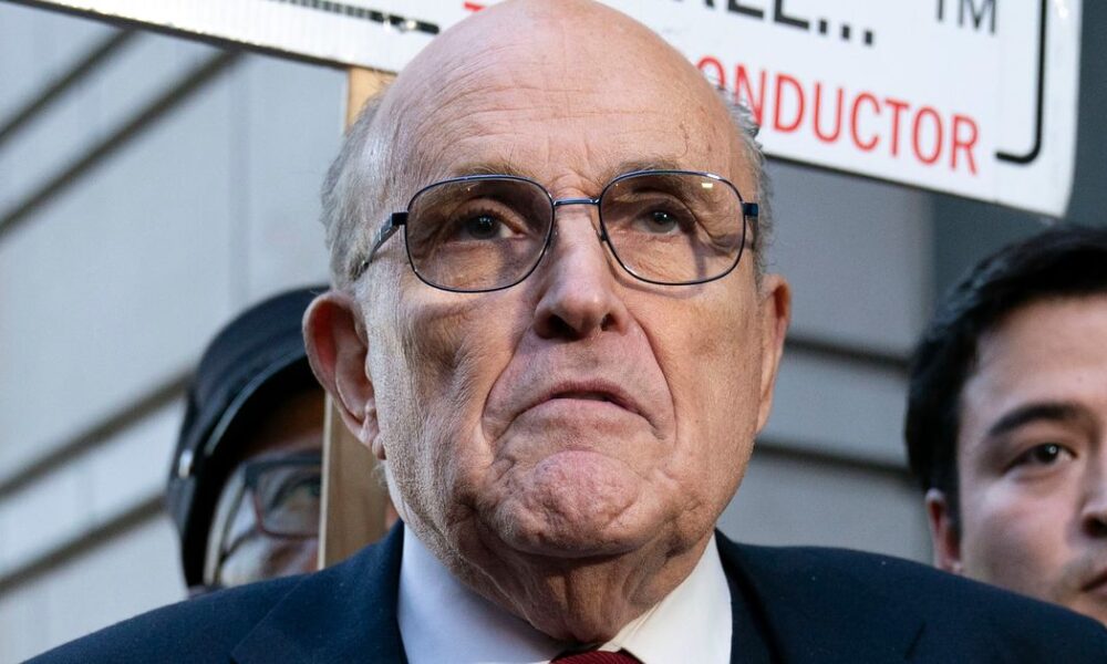 Rudy Giuliani suspended by WABC in New York for pushing lies about the 2020 election