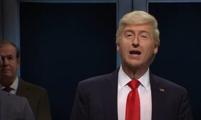 SNL parodies Trump in court.