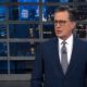 Stephen Colbert talked about Hannibal Lecter and Trump on The Late Show.