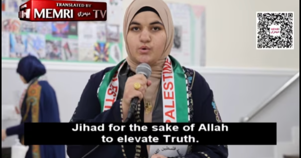 Student at Philadelphia's Leaders Academy Cultural Day Event Praises Jihad and Martyrdom |  The Gateway expert
