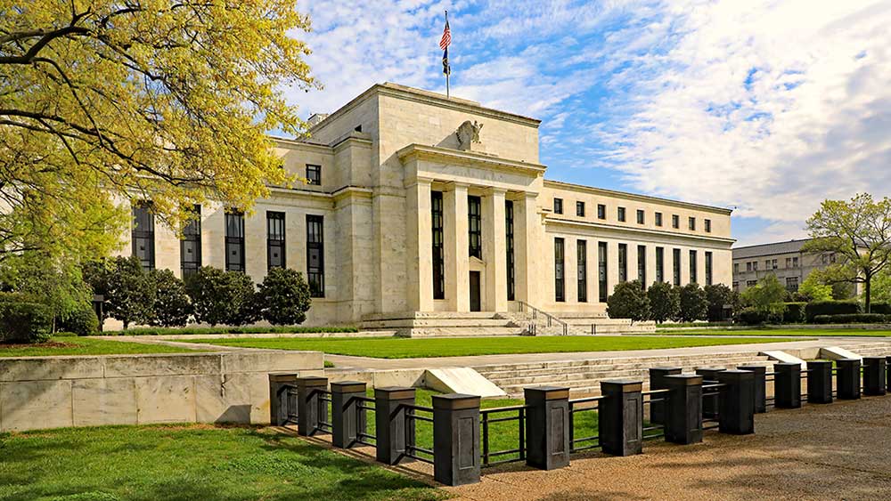 Federal Reserve Building stock market