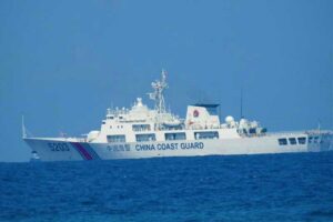The Philippines says the Chinese coast guard is conducting a provocation