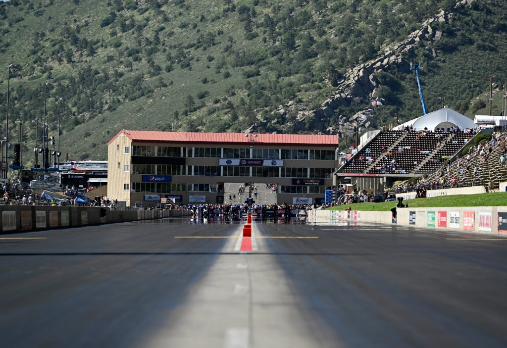 The former Bandimere Speedway is on course to become a car sales centre