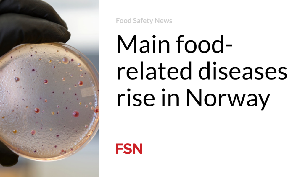 The most important food-related diseases are increasing in Norway