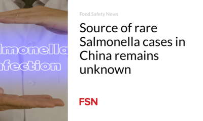 The source of rare Salmonella cases in China remains unknown