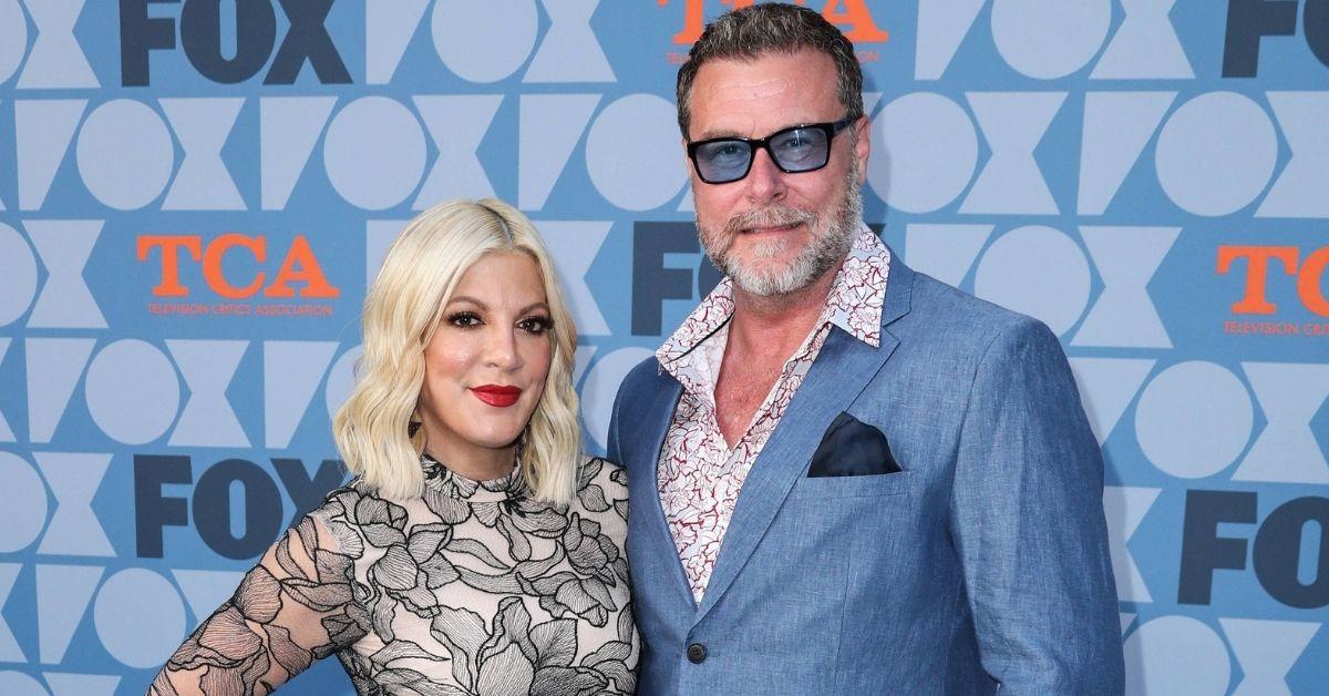 Tori Spelling is in tears over her first wedding anniversary without Dean McDermott