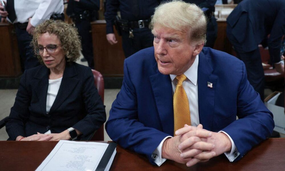 Trump 'got a little physical' with attorney Susan Necheles during Stormy Daniels Testimony: Report