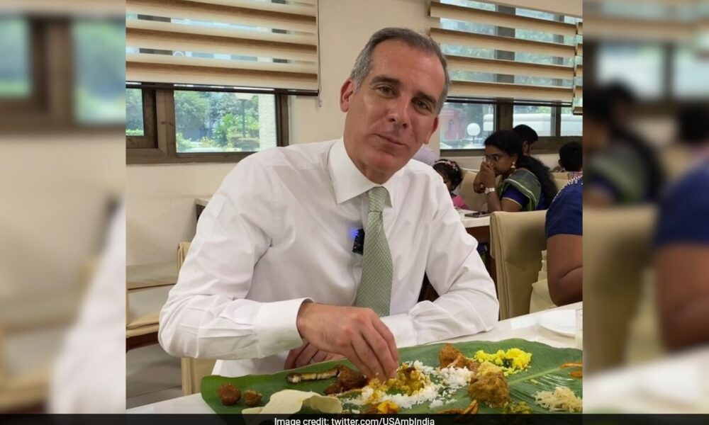 US envoy Eric Garcetti in India in a year
