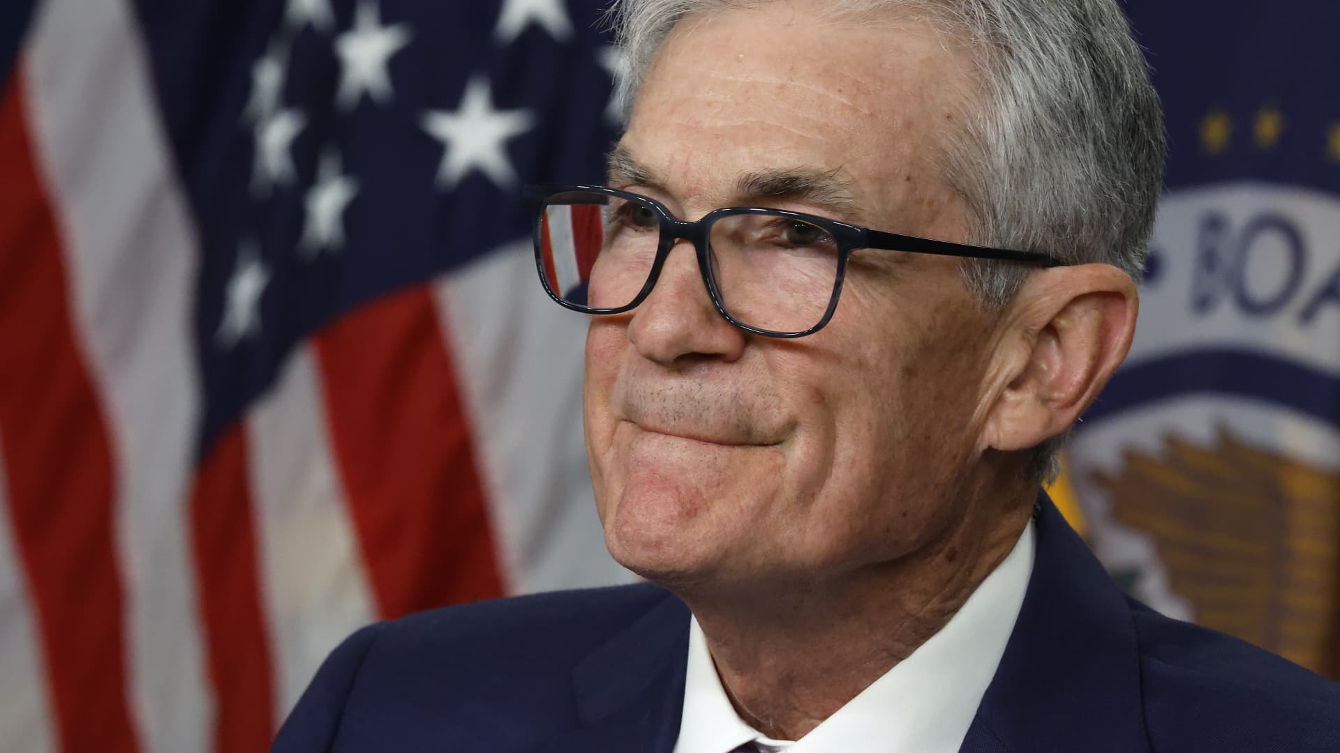 Watch Fed Chairman Jerome Powell speak live to the banking group in Amsterdam