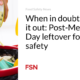 When in doubt, throw it out: Food safety after Memorial Day
