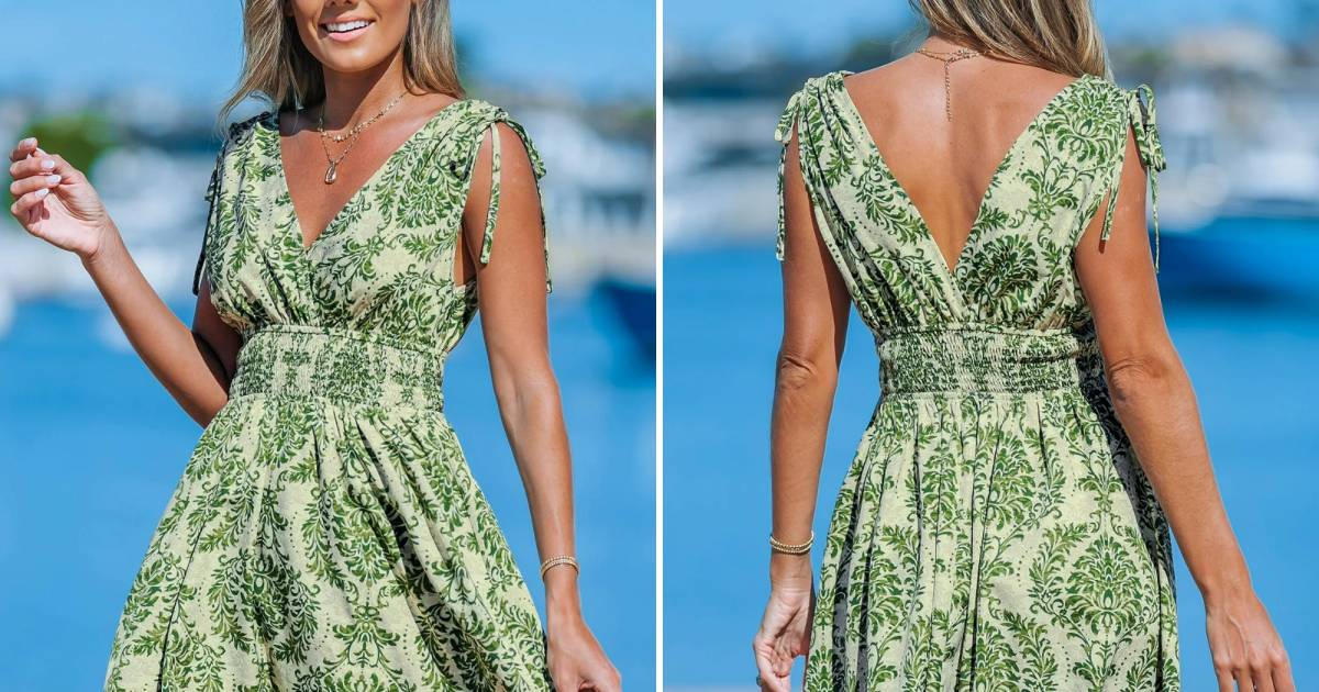 You'll want to buy this elevated summer dress in every color