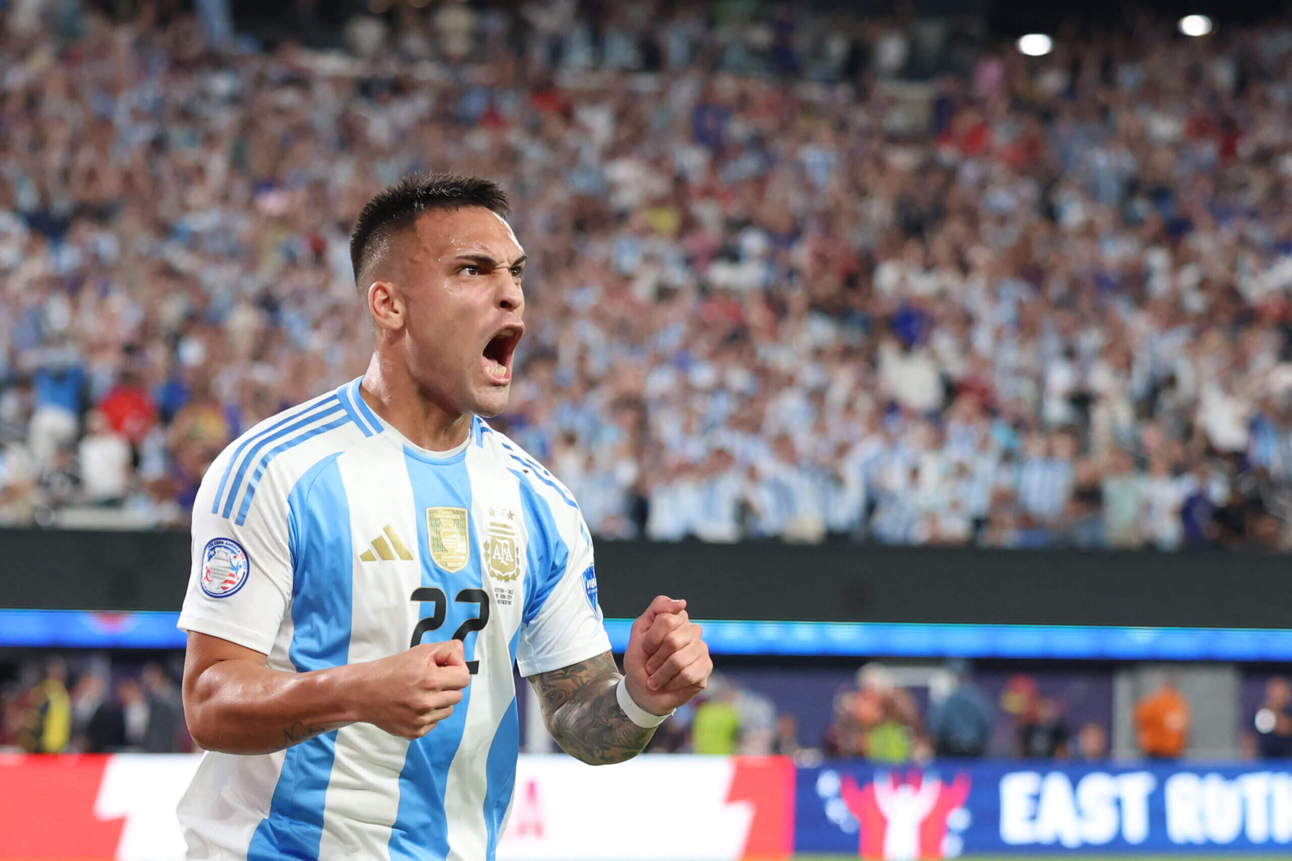 Argentina's rabid fans turned Times Square blue and white – and their team fought