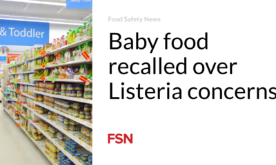 Baby food recalled due to Listeria concerns
