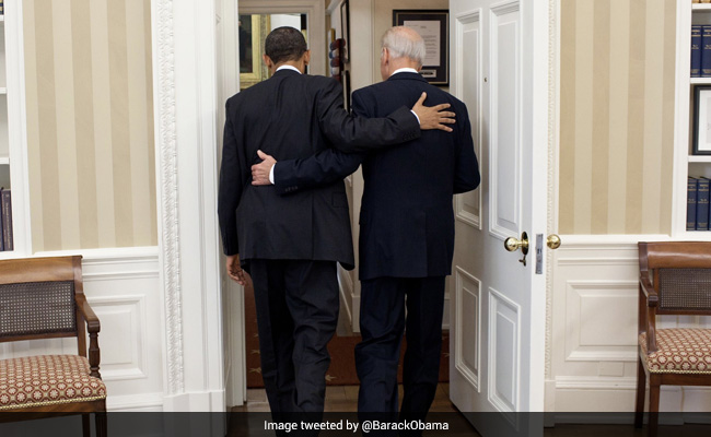 Barack Obama's weak support for ex-Veep and President Joe Biden