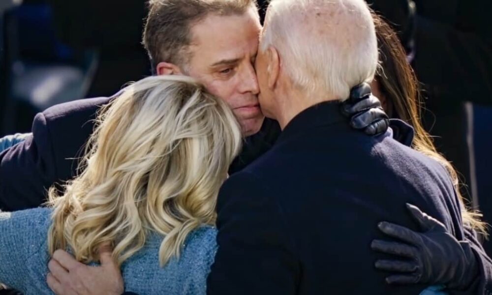 President Biden and his son Hunter. Fox News is trying to shame them.