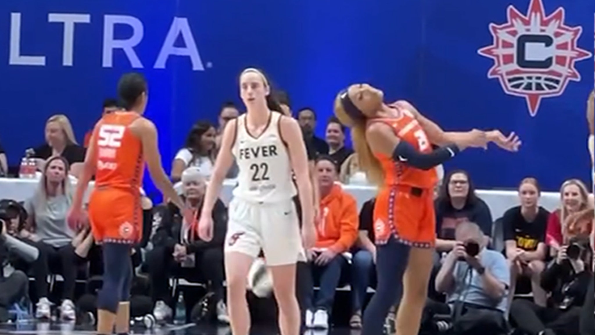 Caitlin Clark mocked by WNBA star after bad call