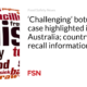 'Challenging' botulism case highlighted in Australia;  country reports remind of information