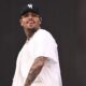 Chris Brown rescued after getting stuck in the air during a concert