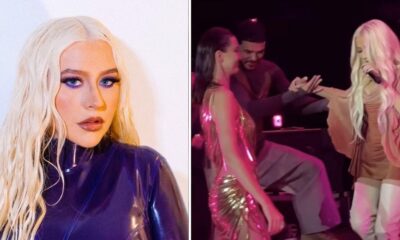 Christina Aguilera performed at the Russian billionaire's lavish birthday celebration