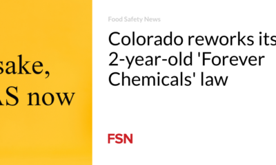 Colorado is reworking its two-year-old “Forever Chemicals” law