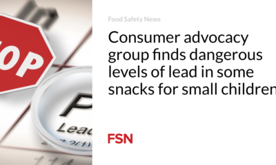 Consumer advocacy group finds dangerous levels of lead in some snacks for small children