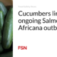 Cucumbers in connection with the ongoing Salmonella Africana outbreak