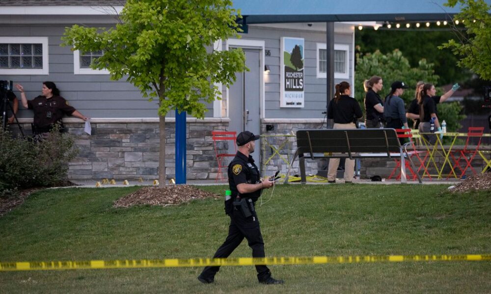 Eight people, including two children, were injured in a shooting at the Michigan Splash Pad