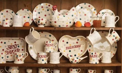 Emma Bridgewater’s pottery company reports a £1.4m loss due to rising production and staffing costs, despite a 9% increase in sales. The brand responds with job cuts and a review of inventory levels.
