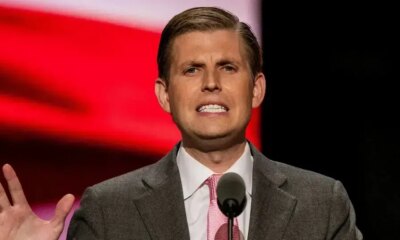 Eric Trump says his father's criminal conviction is akin to racism