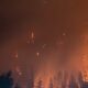 Fireworks from hunting causes forest fire on Greek island, 13 arrested