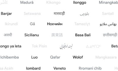 Google Translate adds support for 110 languages, representing 614 million speakers