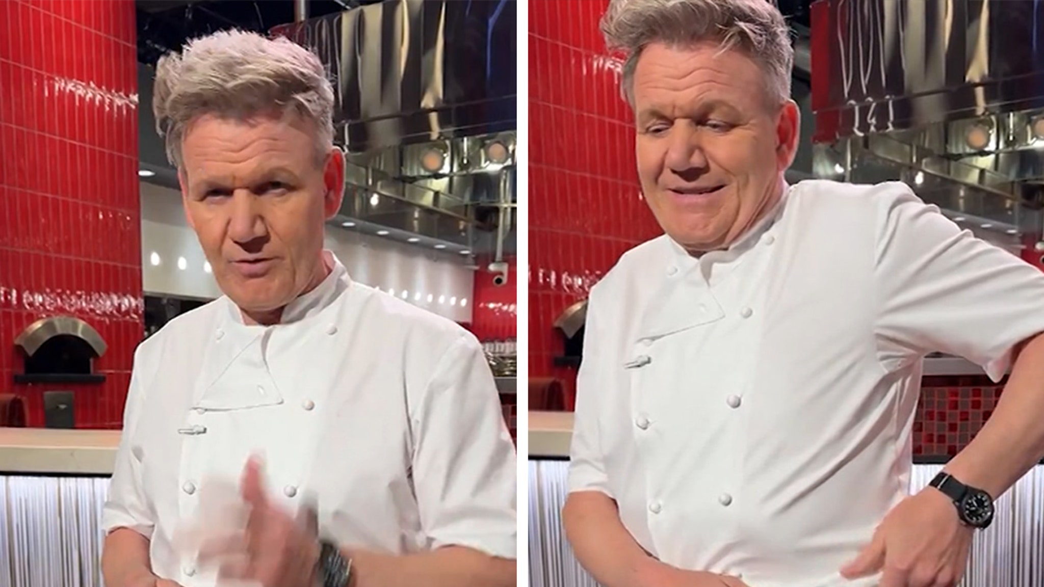 Gordon Ramsay shares video of horrific bruises after cycling accident