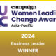 Grijp PH Country Head Grace Vera Cruz named Business Leader of the Year at Women Leading Change Awards Asia-Pacific