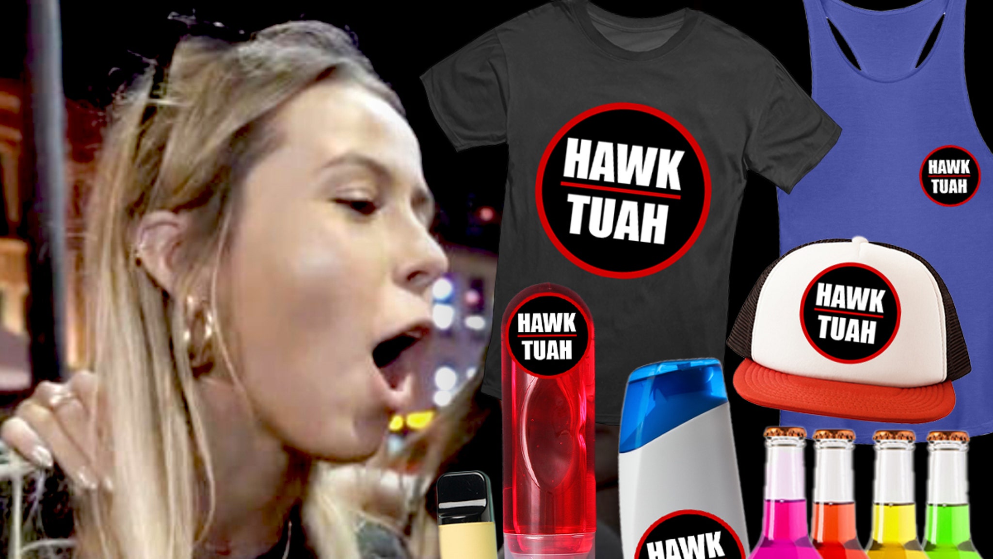 'Hawk Tuah' trademarks are piling up for lubricants, sauces, drinks and more