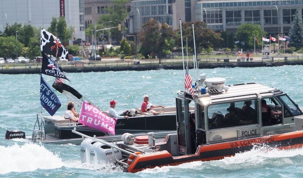 Hundreds Show Up for Saturday's MAGA Michigan Boat Parade on the Detroit River President Trump Visits Motor City |  The Gateway expert