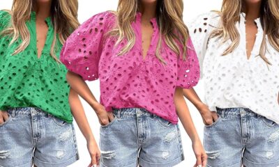 I'm a blouse girl - I get this fun lace style for summer