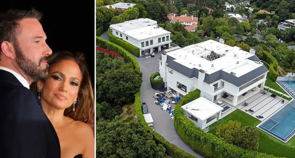 J Lo and Ben Affleck's $60 million Beverly Hills Mansion is for sale