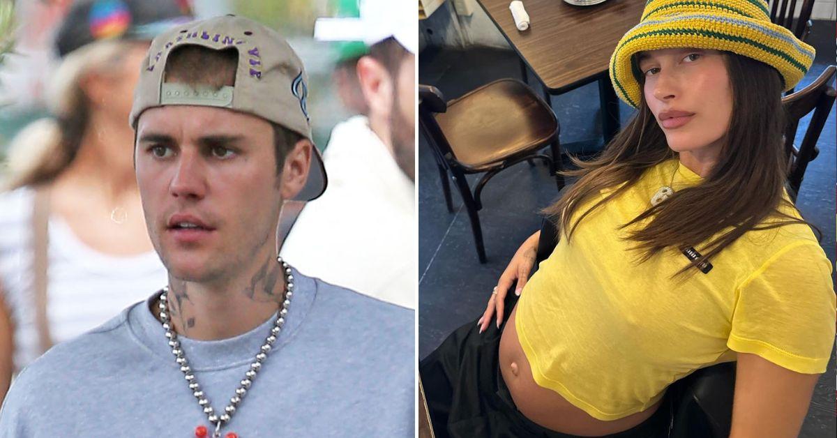 'Jittery' Justin a 'bundle of nerves' - as wife Hailey steps in to calm him down