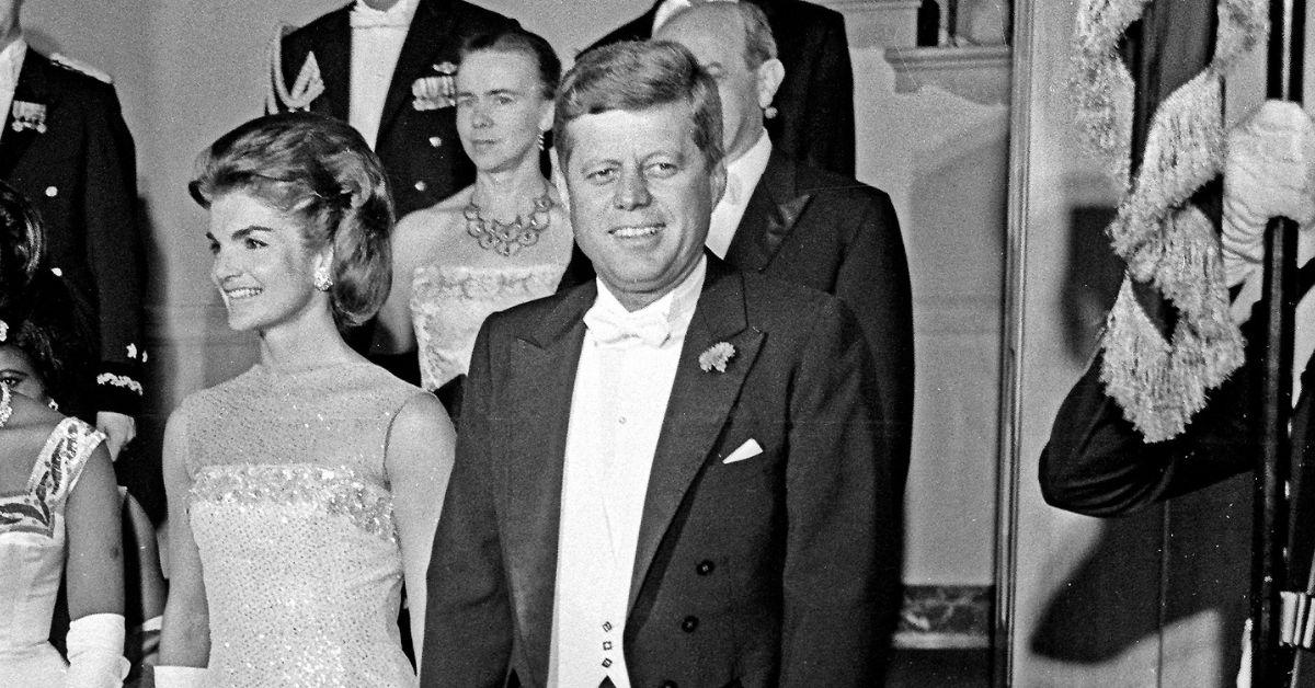 John F. Kennedy allegedly took the virginity of a 19-year-old White House intern in Jackie's bed