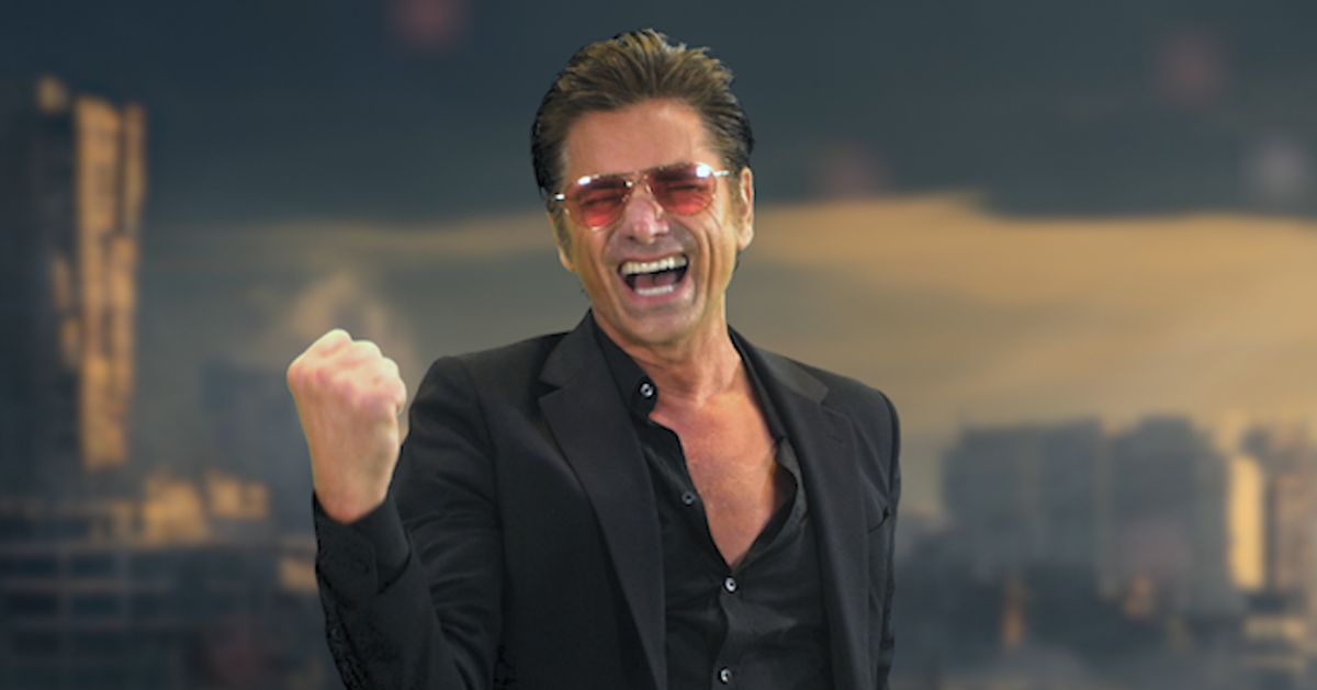 John Stamos sings about the failed Willy Wonka experience
