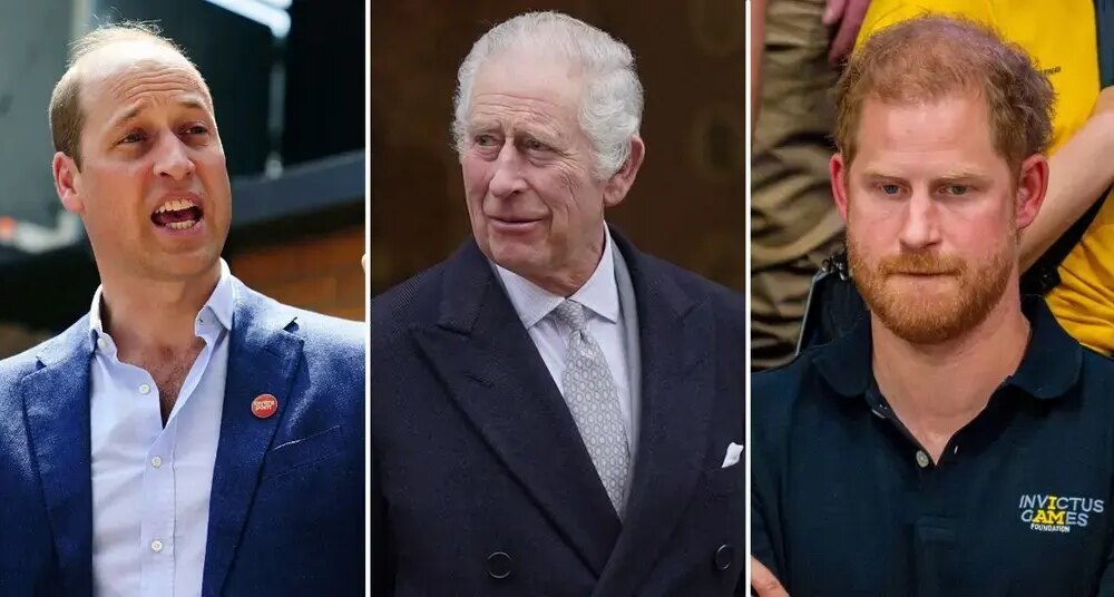 King Charles and Prince William are considering abolishing Prince Harry's royal titles