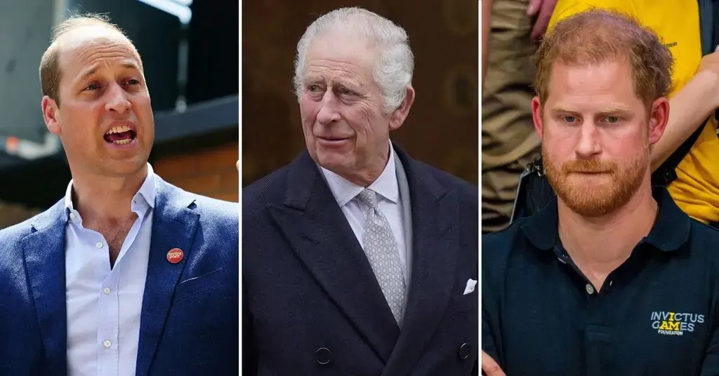King Charles and Prince William are considering abolishing Prince Harry's royal titles