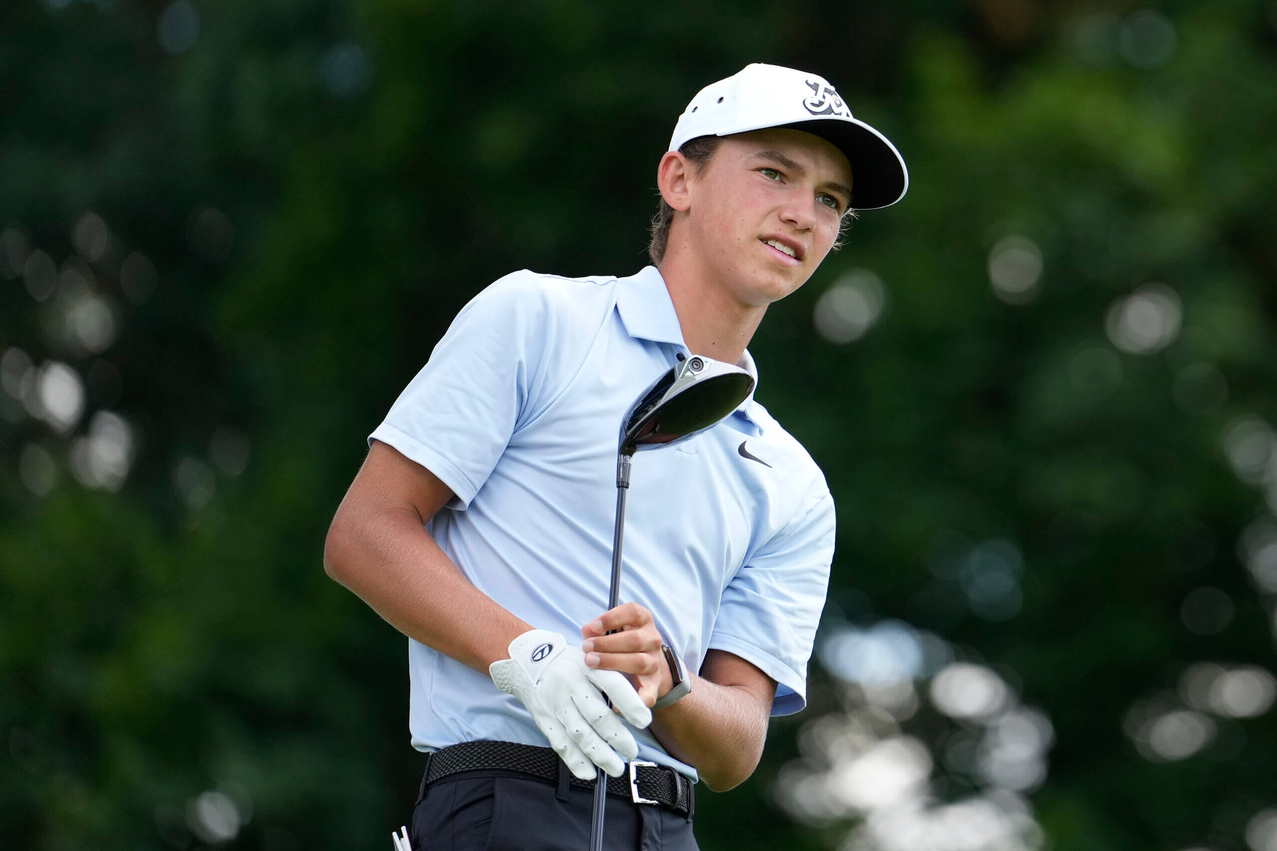 Miles Russell, 15, made his PGA Tour debut.  It was strangely normal