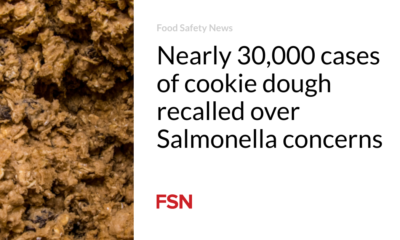 Nearly 30,000 Cases of Cookie Dough Recalled Due to Salmonella Concerns