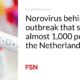 Norovirus behind outbreak that sickened almost 1,000 people in the Netherlands