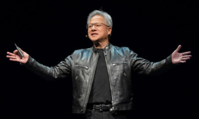 Nvidia stock surpasses $3 trillion market cap and overtakes Apple as second-largest company.  on the American market