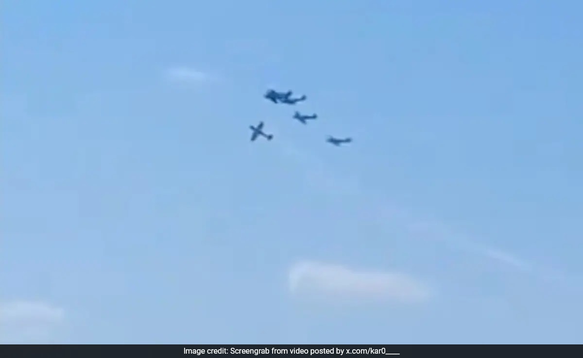 On camera, two planes collide at the Beja Air Show in Portugal, pilot dead: report