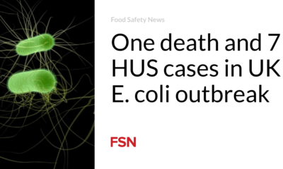 One death and seven HUS cases in the E. coli outbreak in Britain