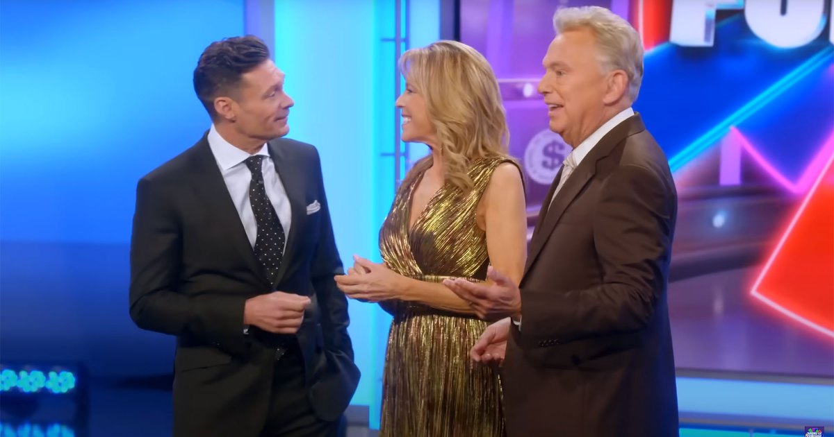 Pat Sajak passes Wheel of Fortune torch to Ryan Seacrest